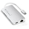 Satechi USB-C Multi-Port Adapter 4K with Ethernet V2 (Silver)