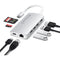 Satechi USB-C Multi-Port Adapter 4K with Ethernet V2 (Silver)