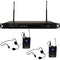 VocoPro UDX-Dual-Bodypack Digital Wireless Microphone System with Two Headset Mics (900 MHz)