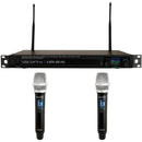 VocoPro UDX-Dual-Handheld Digital Wireless Microphone System Two Handheld Mics (900 MHz)