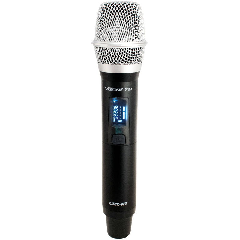 VocoPro UDX-Dual-Handheld Digital Wireless Microphone System Two Handheld Mics (900 MHz)
