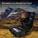 OSEE GoStream Duet SDI/HDMI/NDI Live Streaming Video Switcher/Recorder Kit