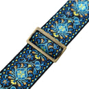 Levy's Vintage Hootenanny 2" Jacquard Guitar Strap (Blue)