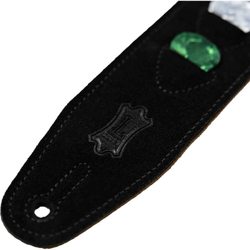 Levy's Vintage Hootenanny 2" Jacquard Guitar Strap (Blue)