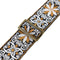 Levy's Vintage Hootenanny 2" Jacquard Guitar Strap (Yellow)