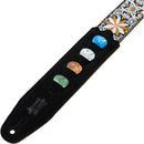 Levy's Vintage Hootenanny 2" Jacquard Guitar Strap (Yellow)