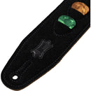 Levy's Vintage Hootenanny 2" Jacquard Guitar Strap (Yellow)