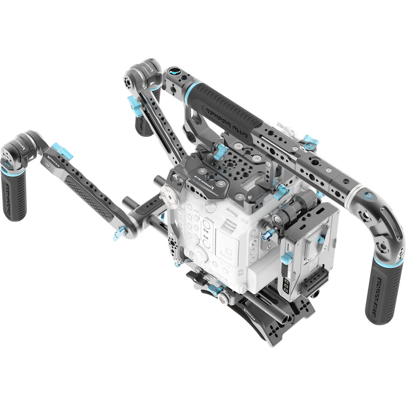 Kondor Blue Ultimate Cage Rig with Battery Plate for Canon EOS C400 (V-Mount, Space Gray)