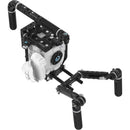 Kondor Blue Ultimate Cage Rig with Battery Plate for Canon EOS C400 (V-Mount, Raven Black)
