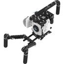 Kondor Blue Ultimate Cage Rig with Battery Plate for Canon EOS C400 (V-Mount, Raven Black)