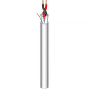 West Penn Single-Pair Stranded Shielded Cable (1000', White)