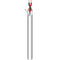 West Penn Single-Pair Stranded Shielded Cable (1000', White)
