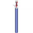 West Penn 20 AWG 1-Pair Stranded Shielded Cable (Blue, 1000')