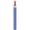 West Penn 20 AWG 1-Pair Stranded Shielded Cable (Blue, 1000')
