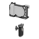 SmallRig Cage and HawkLock H21 Side Handle Kit for Sony a6500/a6400/a6300/a6100