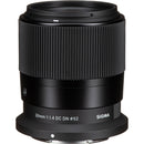 Sigma 16mm, 30mm, and 56mm f/1.4 DC DN Contemporary Lenses Kit (Nikon Z)