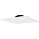 Lowell Manufacturing Dual-Cone Lay-In Tile Ceiling Speaker with Enclosure, 25/70V Transformer, and Volume Control (2 x 2')