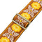 Levy's Vintage Hootenanny 2" Jacquard Guitar Strap (Flower Yellow)