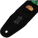 Levy's Vintage Hootenanny 2" Jacquard Guitar Strap (Flower Yellow)