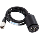 AUDIOROOT 10 to 24V 4-Pin Hirose to 2 x USB Converter