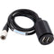 AUDIOROOT 10 to 24V 4-Pin Hirose to 2 x USB Converter