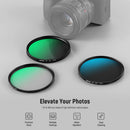 Neewer NW Series A UV & CPL & ND4 Lens Filter Kit (55mm)