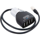 AUDIOROOT 10 to 24V 4-Pin Hirose to 4 x USB Converter
