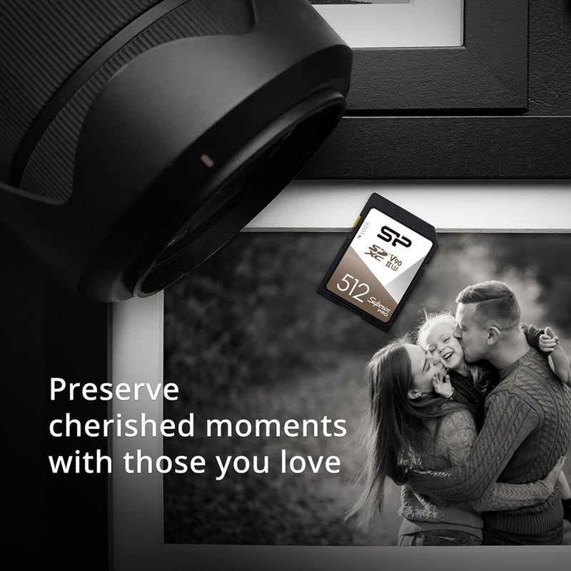 Silicon Power 128GB Superior Pro UHS-II SDXC Memory Card