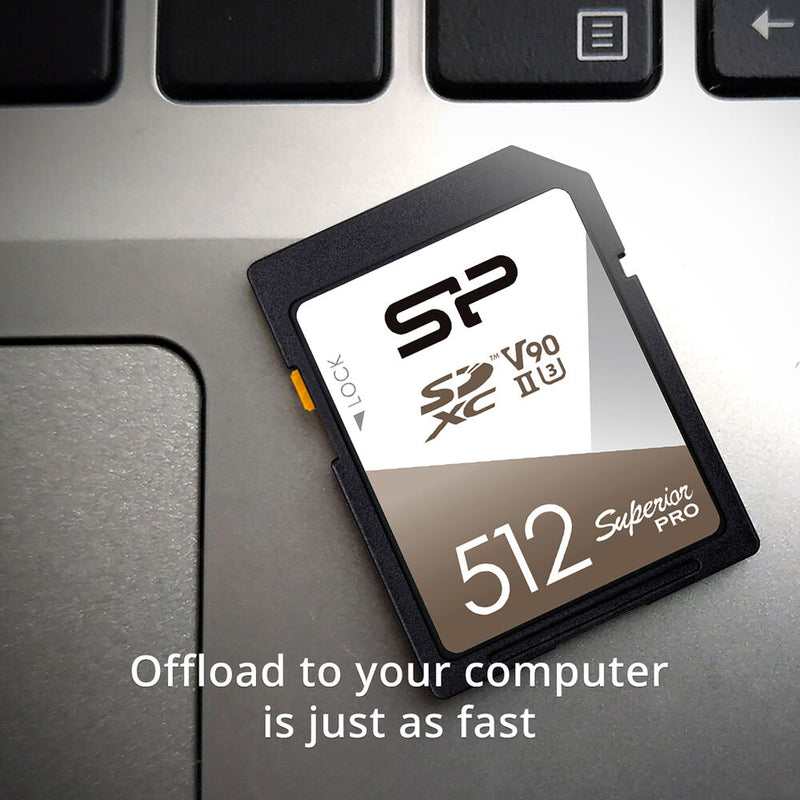 Silicon Power 128GB Superior Pro UHS-II SDXC Memory Card