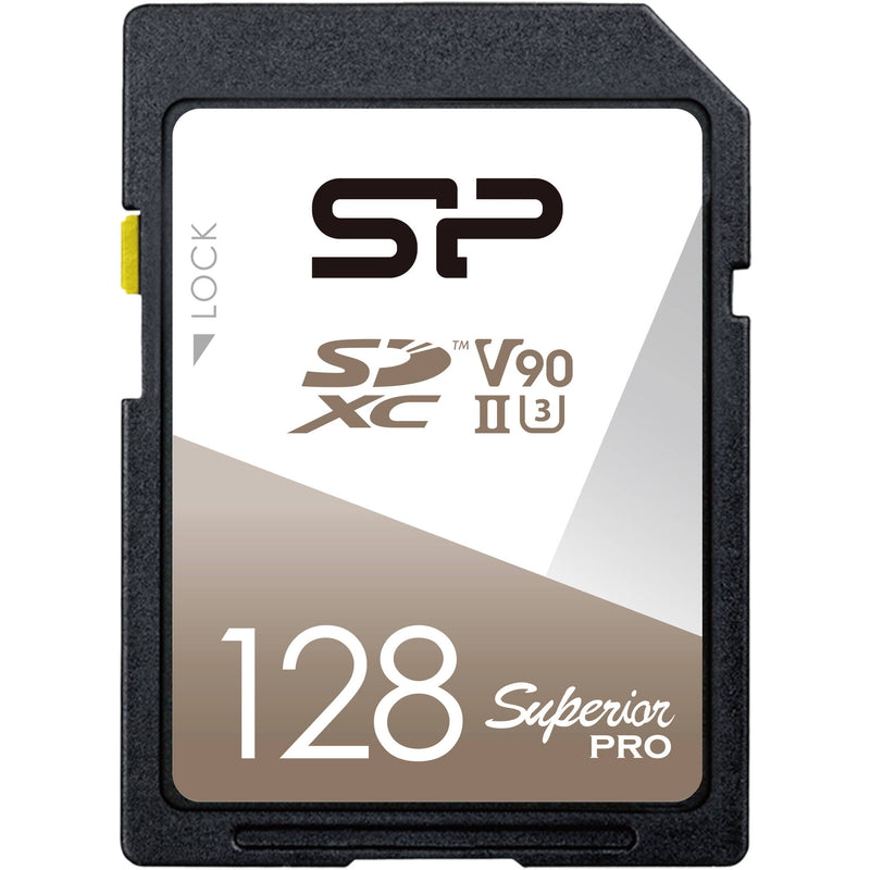 Silicon Power 128GB Superior Pro UHS-II SDXC Memory Card