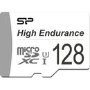 Silicon Power 128GB Golden Series High Endurance UHS-I microSDXC Memory Card with SD Adapter