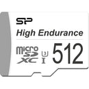 Silicon Power 512GB Golden Series High Endurance UHS-I microSDXC Memory Card with SD Adapter
