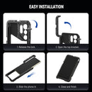 Neewer QR Cage with 17mm, 67mm and T-Mount for Samsung S24 Ultra and Handle