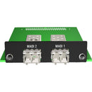 Appsys ProAudio AUX-MADI-SFP-DUAL 64x64-Channel MADI Dual Link SFP Extension Card for Flexiverter Dante/SRC