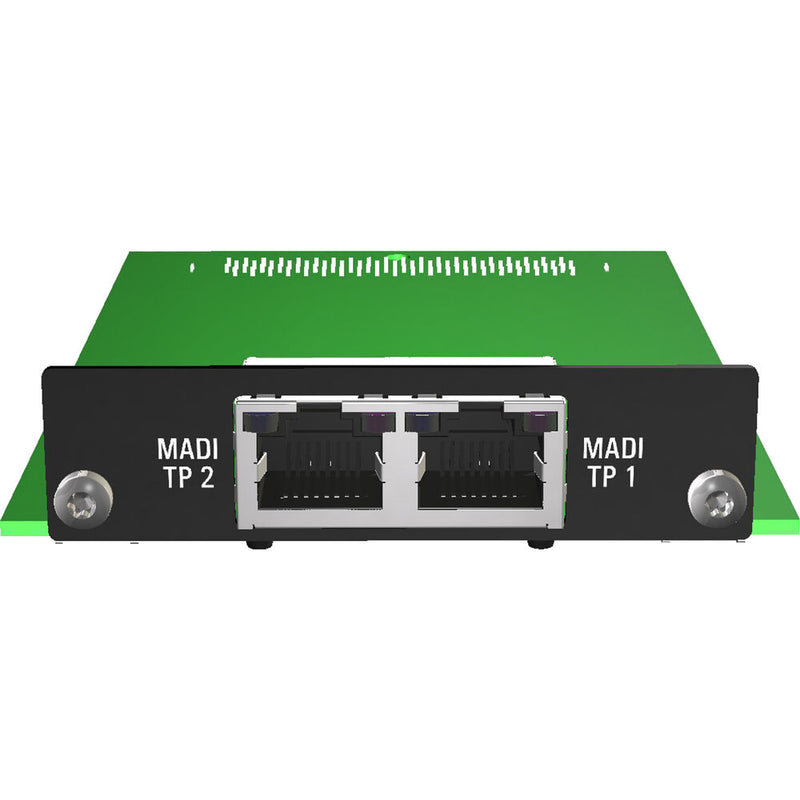 Appsys ProAudio AUX-MADI-TP 64x64-Channel MADI Twisted Pair Extension Card for Flexiverter Dante/SRC