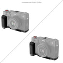 SmallRig L-Mount Plate with Handle for FUJIFILM X100V & X100VI Cameras (Black)
