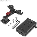 SmallRig V-Mount Battery Adapter Plate with Extension Arm