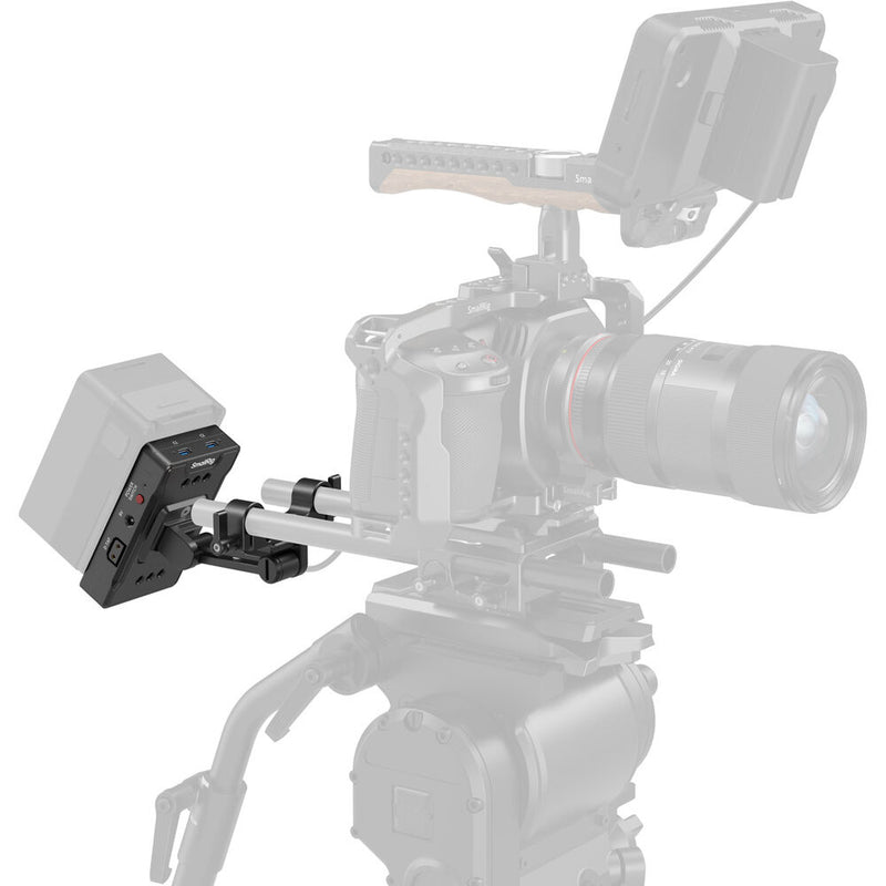 SmallRig V-Mount Battery Adapter Plate with Extension Arm