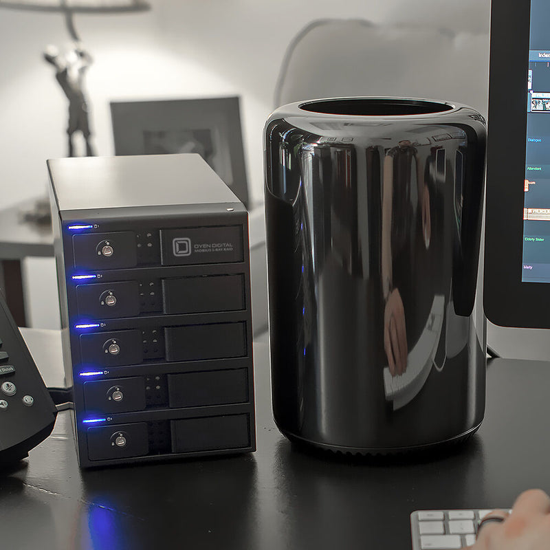 Oyen Digital Mobius 120TB 5-Bay USB 3.0 RAID Array (5 x 24TB)