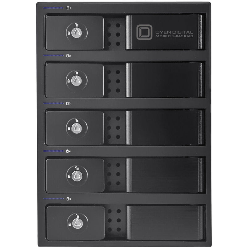 Oyen Digital Mobius 120TB 5-Bay USB 3.0 RAID Array (5 x 24TB)