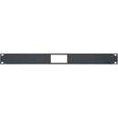 Lowell Manufacturing Rack Panel for 1 Decorator Device (1 RU)