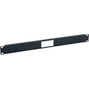 Lowell Manufacturing Rack Panel for 1 Decorator Device (1 RU)