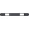 Lowell Manufacturing Rack Panel for 2 Decorator Devices (1 RU)