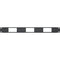 Lowell Manufacturing Rack Panel for 3 Decorator Devices (1 RU)