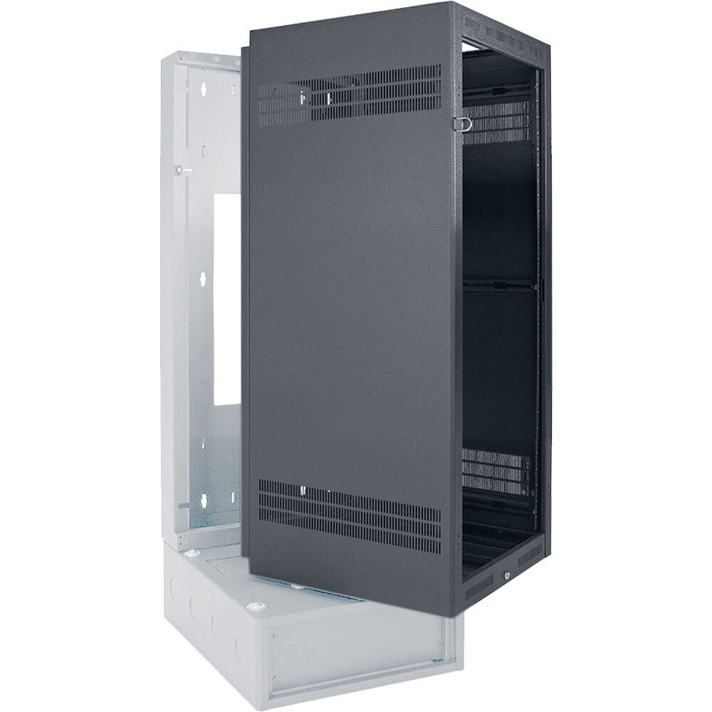 Lowell Manufacturing Wall-Mounted 24 RU 32" Cabinet