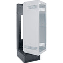 Lowell Manufacturing Wall Rack & 4 RU Base Backbox for 35 RU Cabinet
