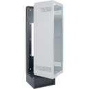 Lowell Manufacturing Wall Rack & 4 RU Base Backbox for 40 RU Cabinet