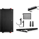Lava Cart EGON Worksurface with Hooks, Handles, Wall and Power Outlet