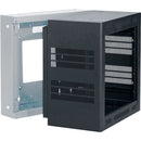 Lowell Manufacturing Wall-Mounted 10 RU, 19" Deep Rack (Cabinet Only)