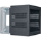 Lowell Manufacturing Wall-Mounted 10 RU, 23" Deep Rack (Cabinet Only)